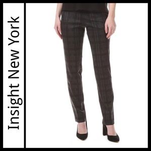 NWOT Insight New York Plaid Pants